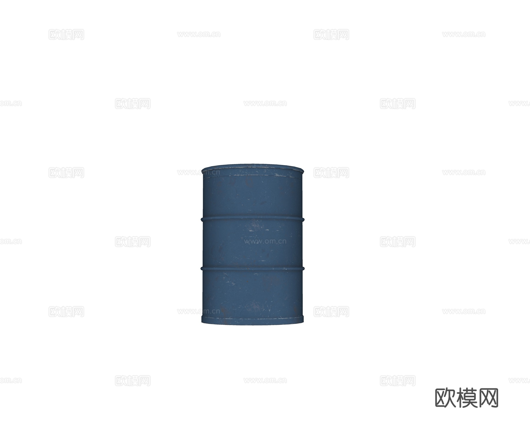 现代铁艺油桶 柴油 机油 菜籽油 桶罐su模型
