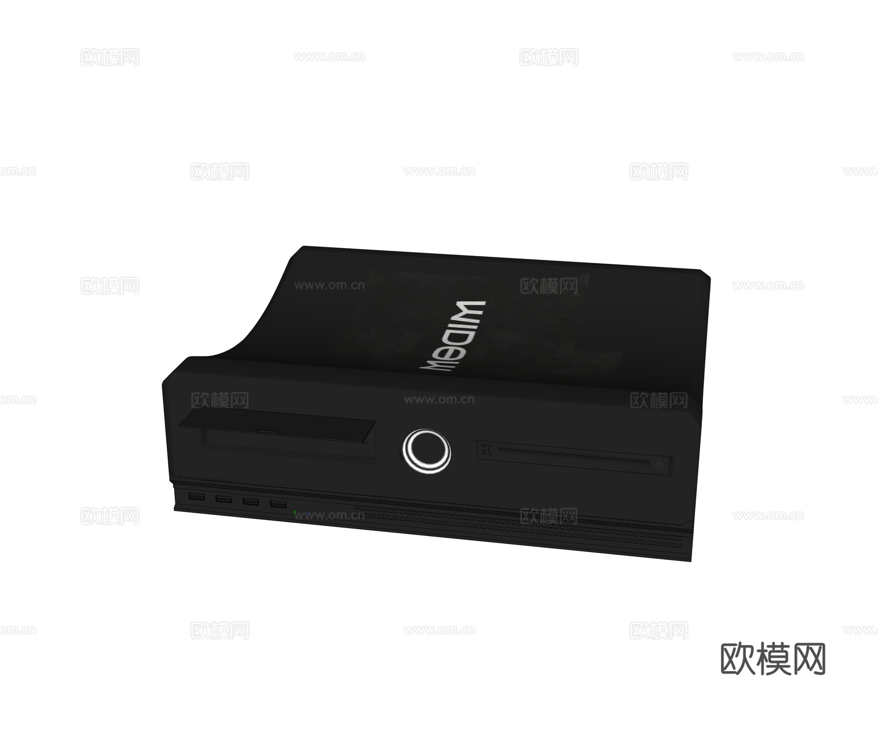 现代复古 老式投影机 游戏机 播放器su模型