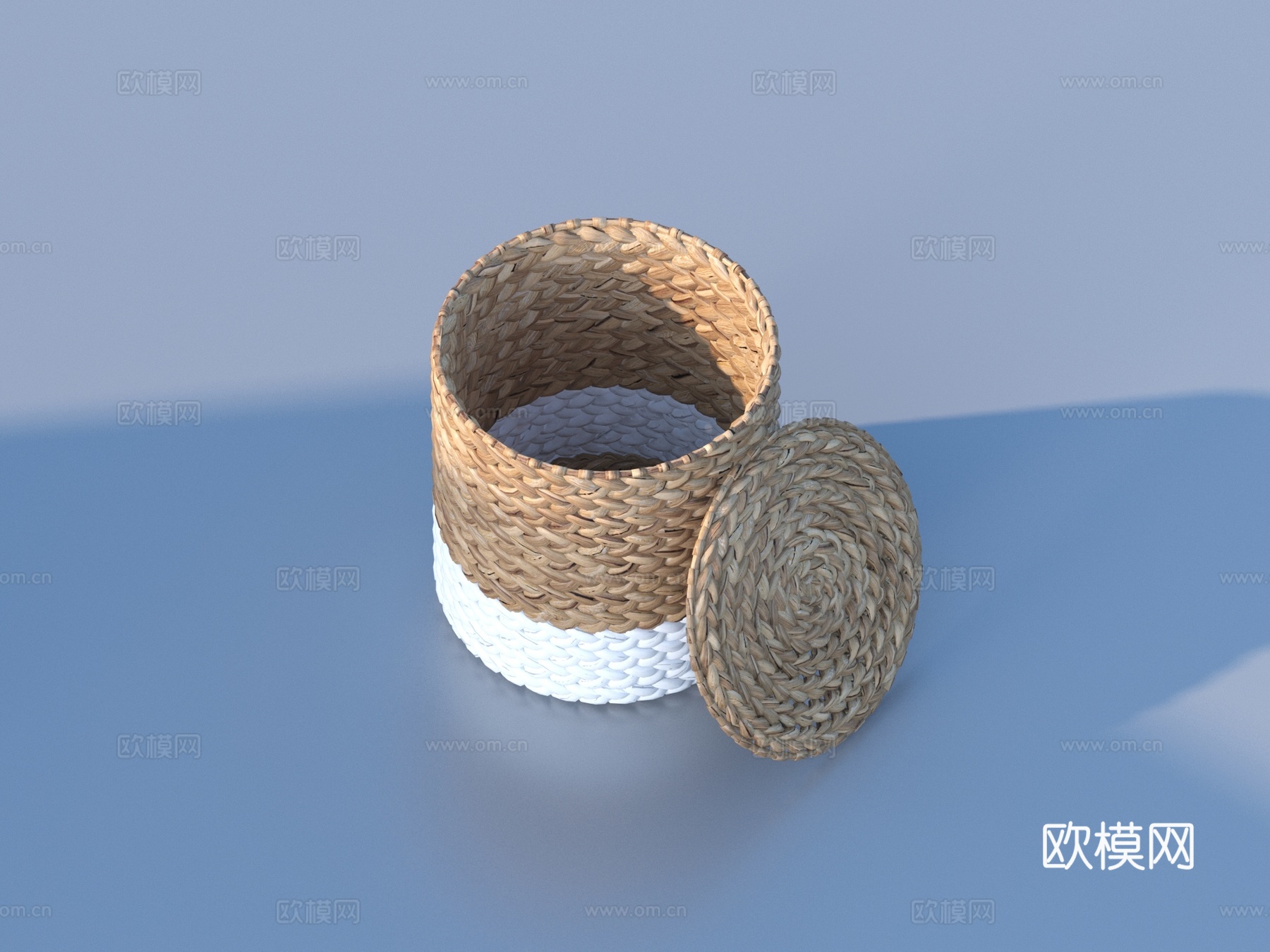 收纳筐 收纳箱 置物筐3d模型