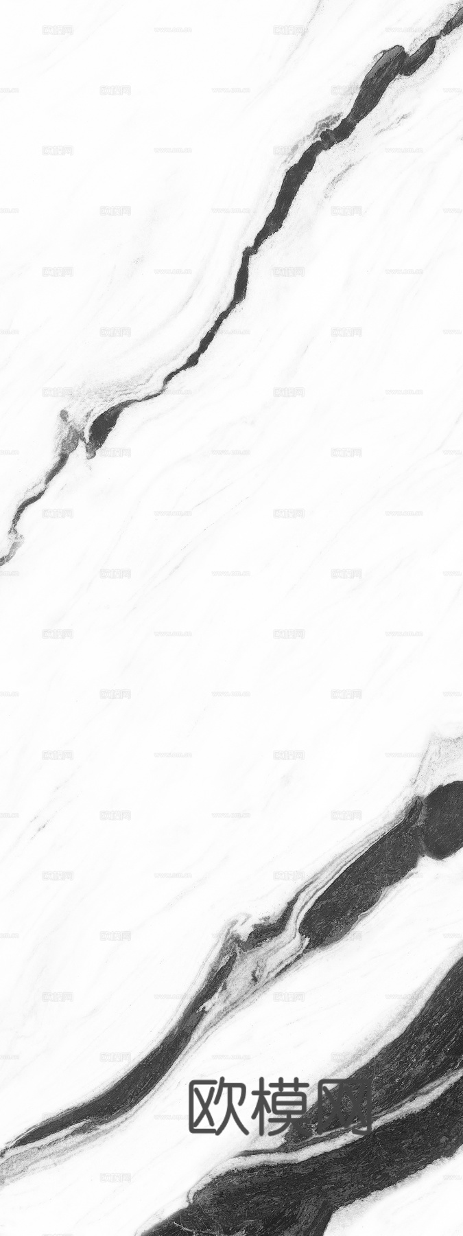熊猫白大理石 哑光大理石 地砖瓷砖