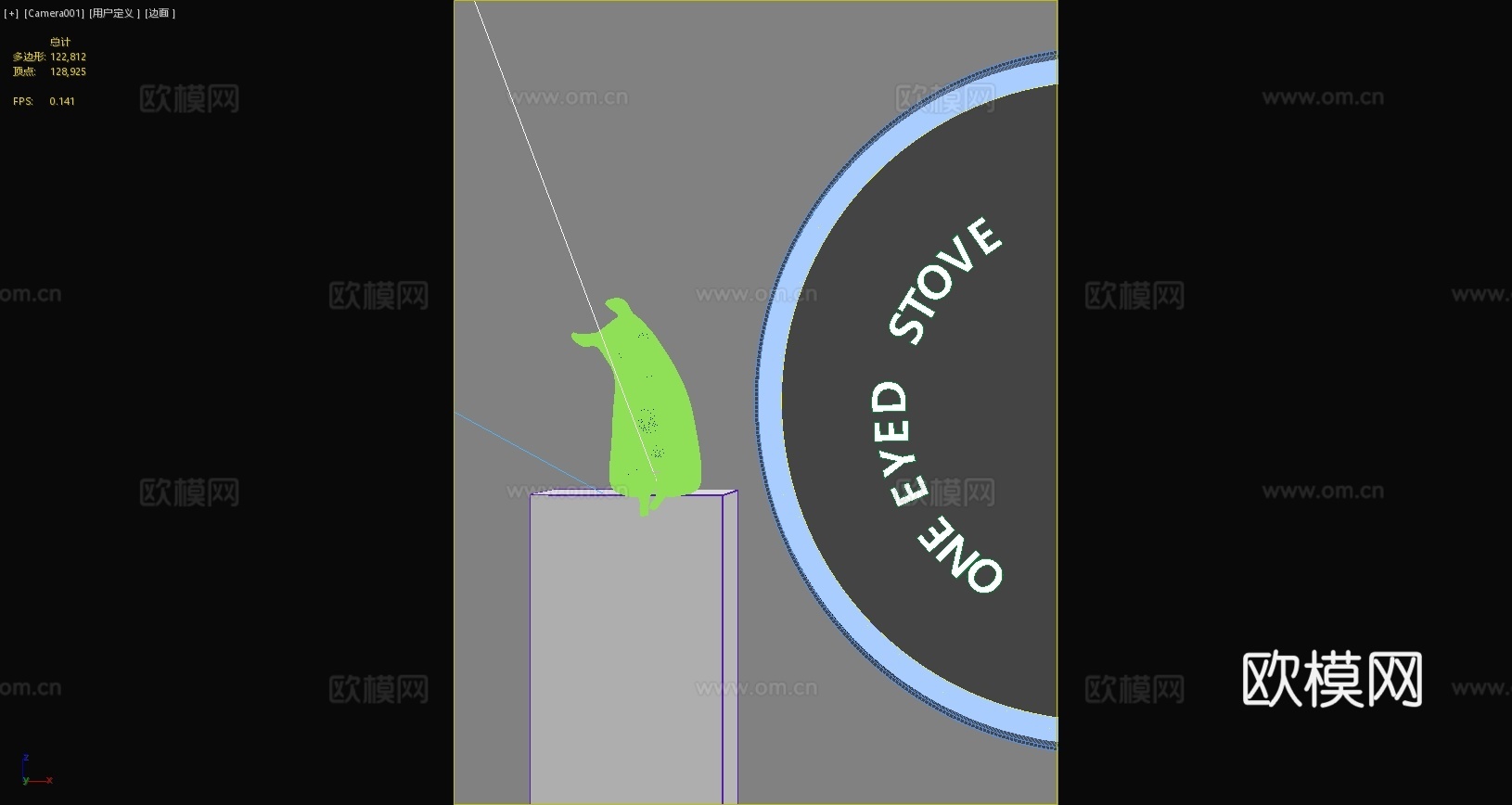 现代雕塑小猪现代摆件装饰品墙饰动物摆件3d模型