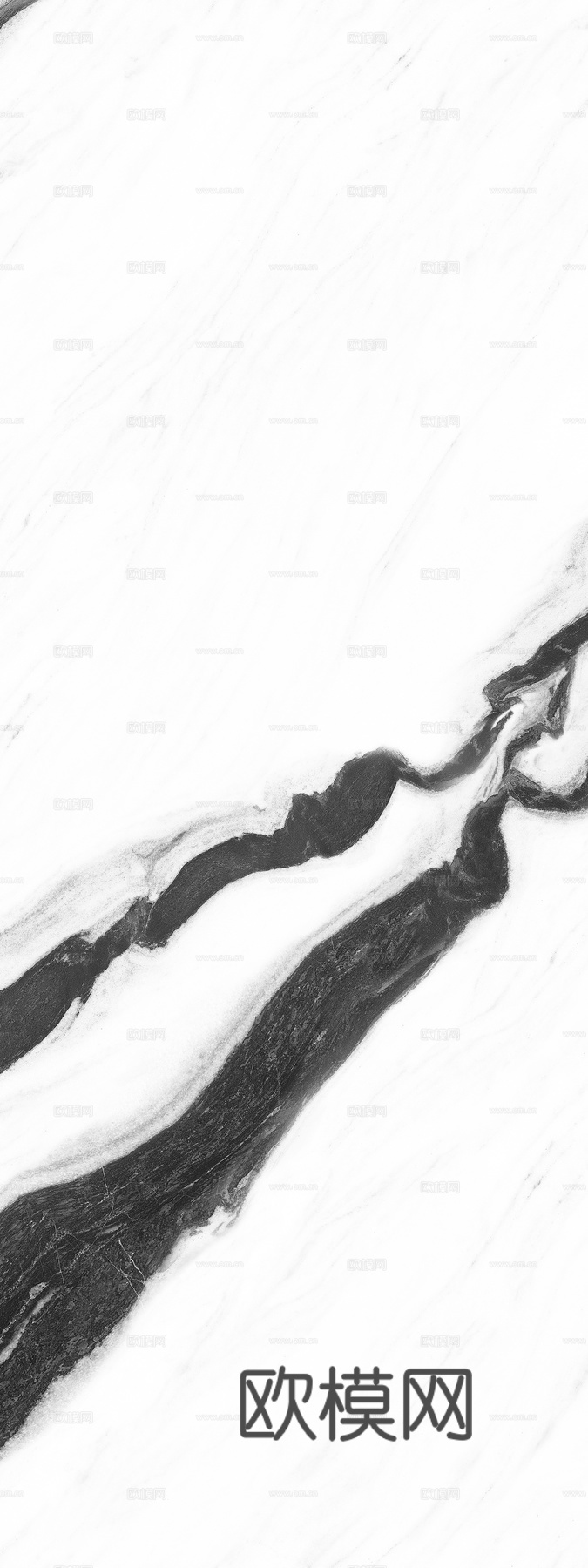 熊猫白大理石 哑光大理石 地砖瓷砖