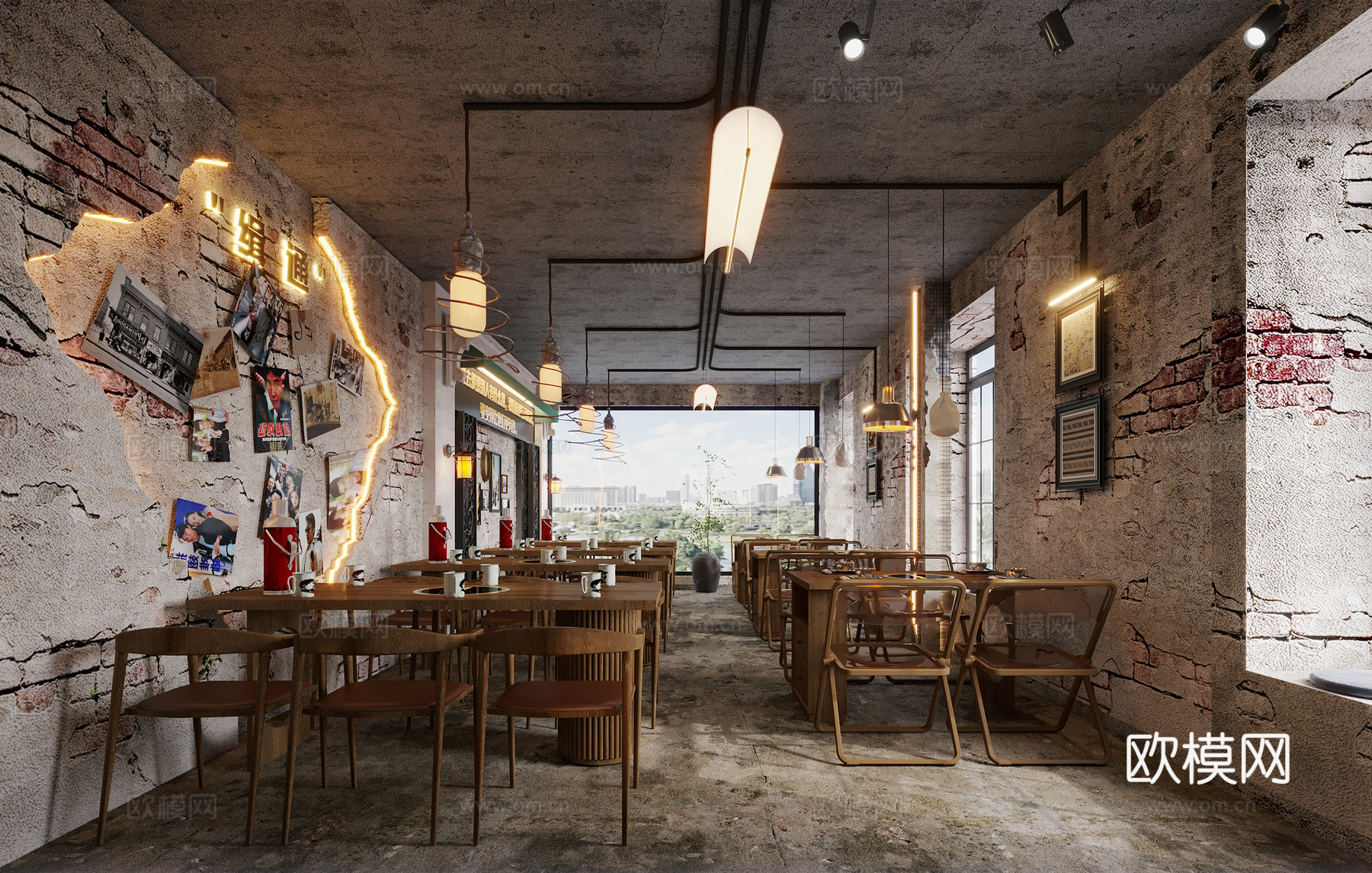 叙利亚风火锅店3d模型