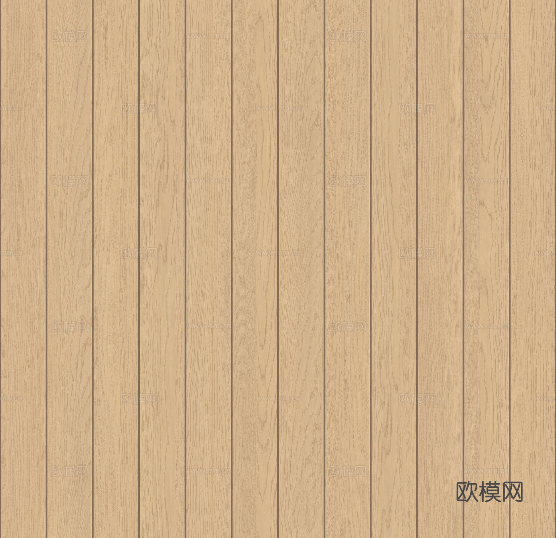 现代新中式防腐木地板