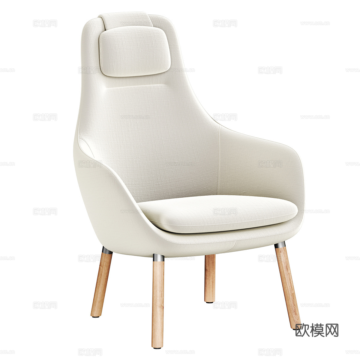 休闲椅 单椅3d模型