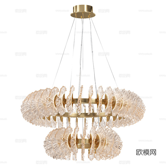 現(xiàn)代簡約輕奢吊燈 吊燈 簡約吊燈 餐廳吊燈 客廳吊燈 燈3d模型下載