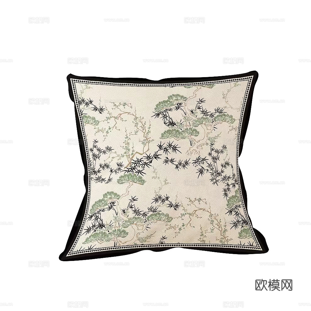 中式抱枕 印花抱枕 枕头