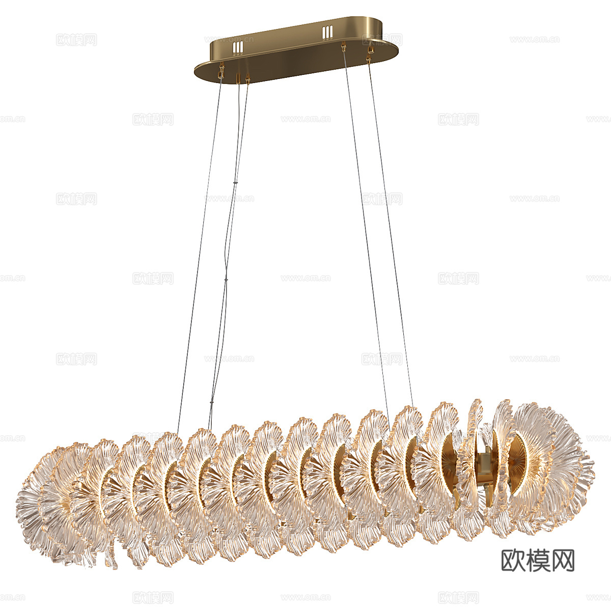 现代简约轻奢吊灯 吊灯 简约吊灯 餐厅吊灯 客厅吊灯 装饰吊3d模型