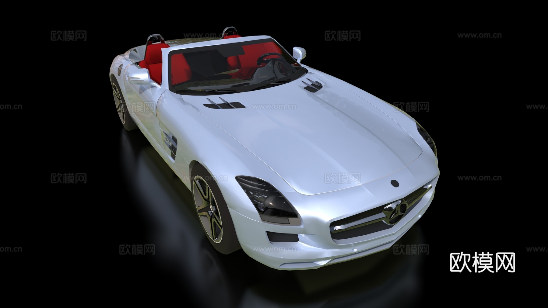 现代跑车su模型下载