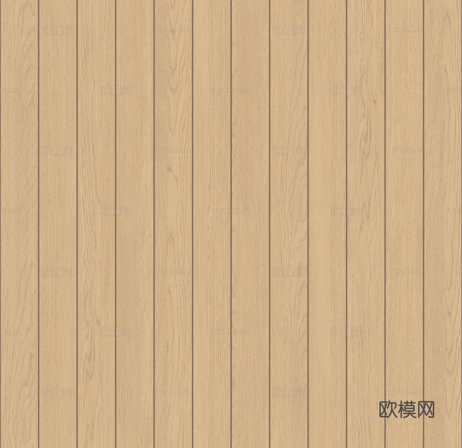 现代新中式防腐木地板