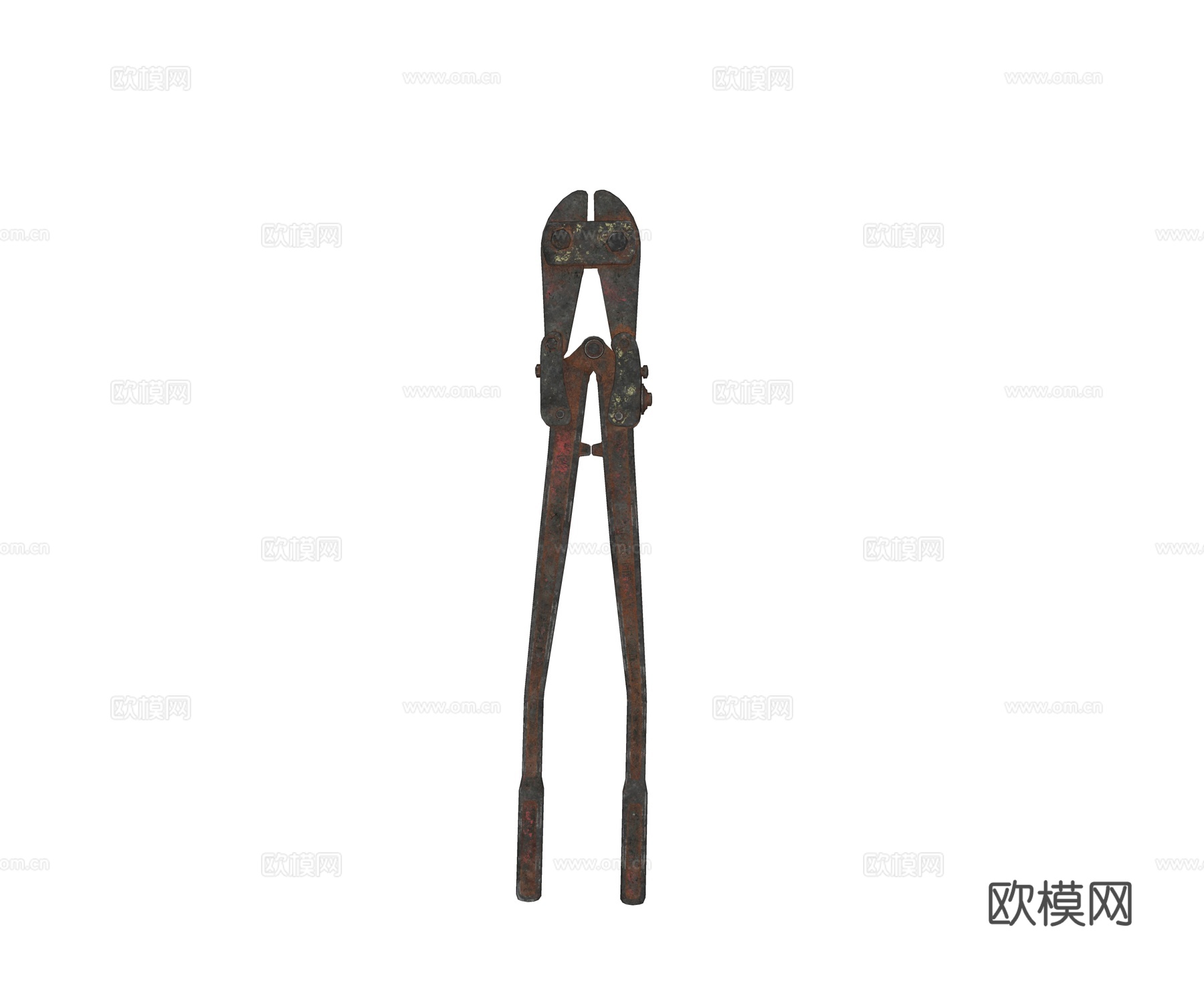 现代工业器材 螺栓切割器 铁艺钢筋夹子su模型