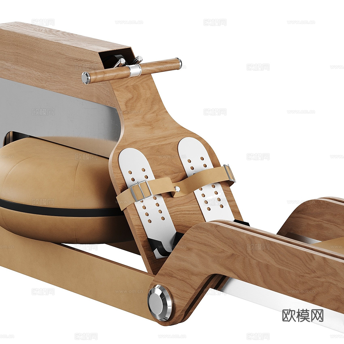 现代意式健身器材 测力计3d模型