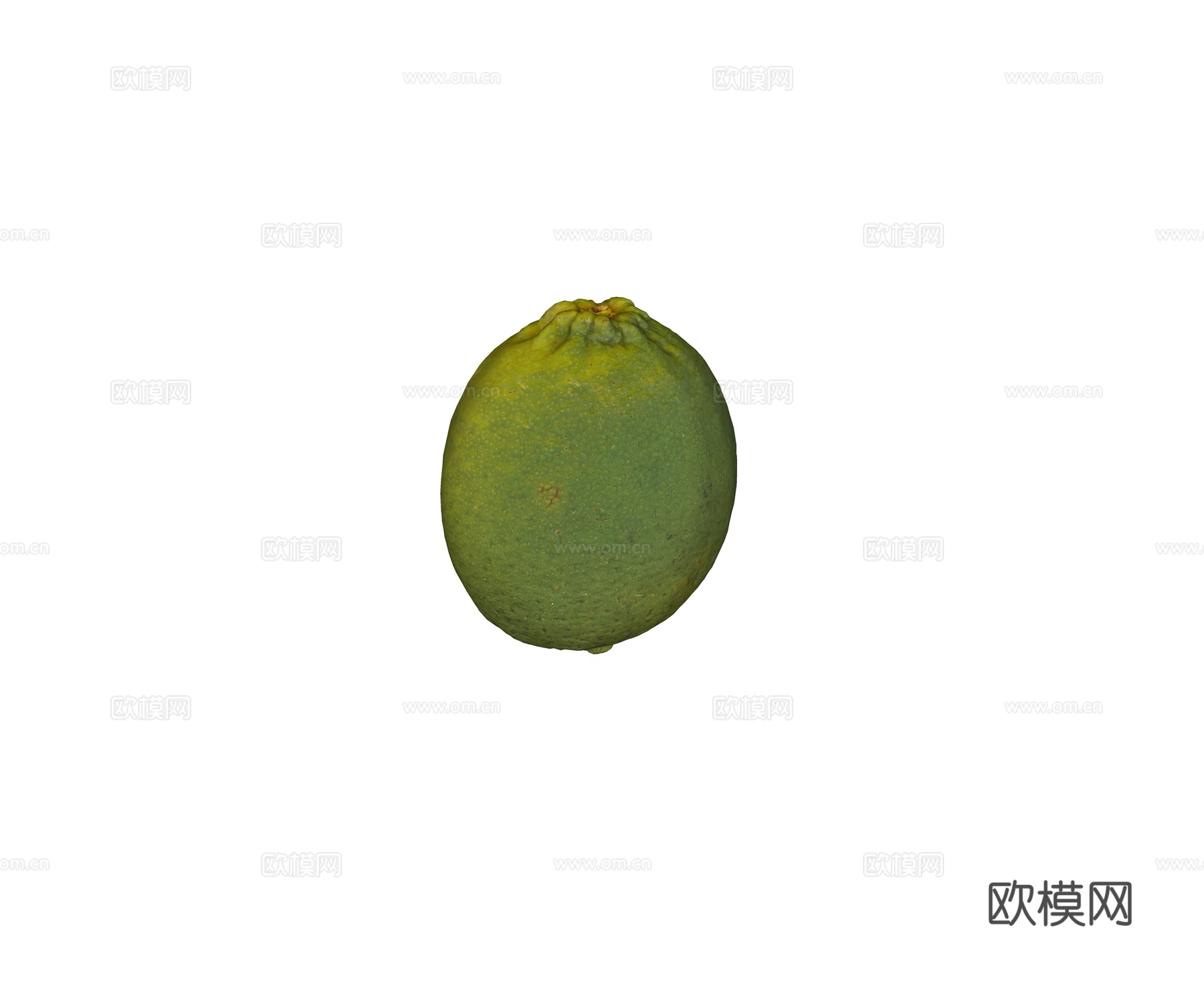 现代水果 柠檬su模型