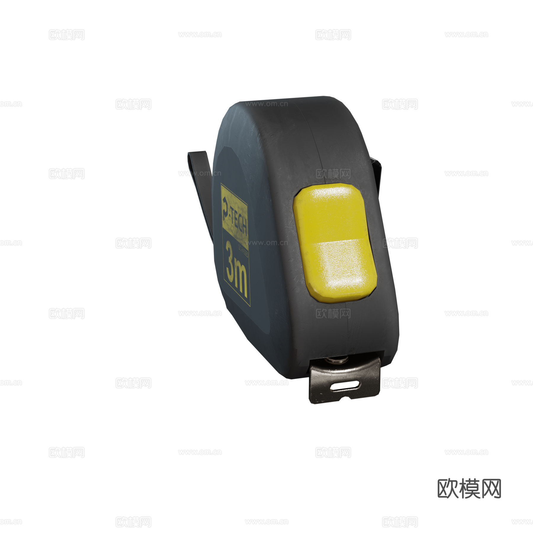 现代测量工具 卷尺su模型