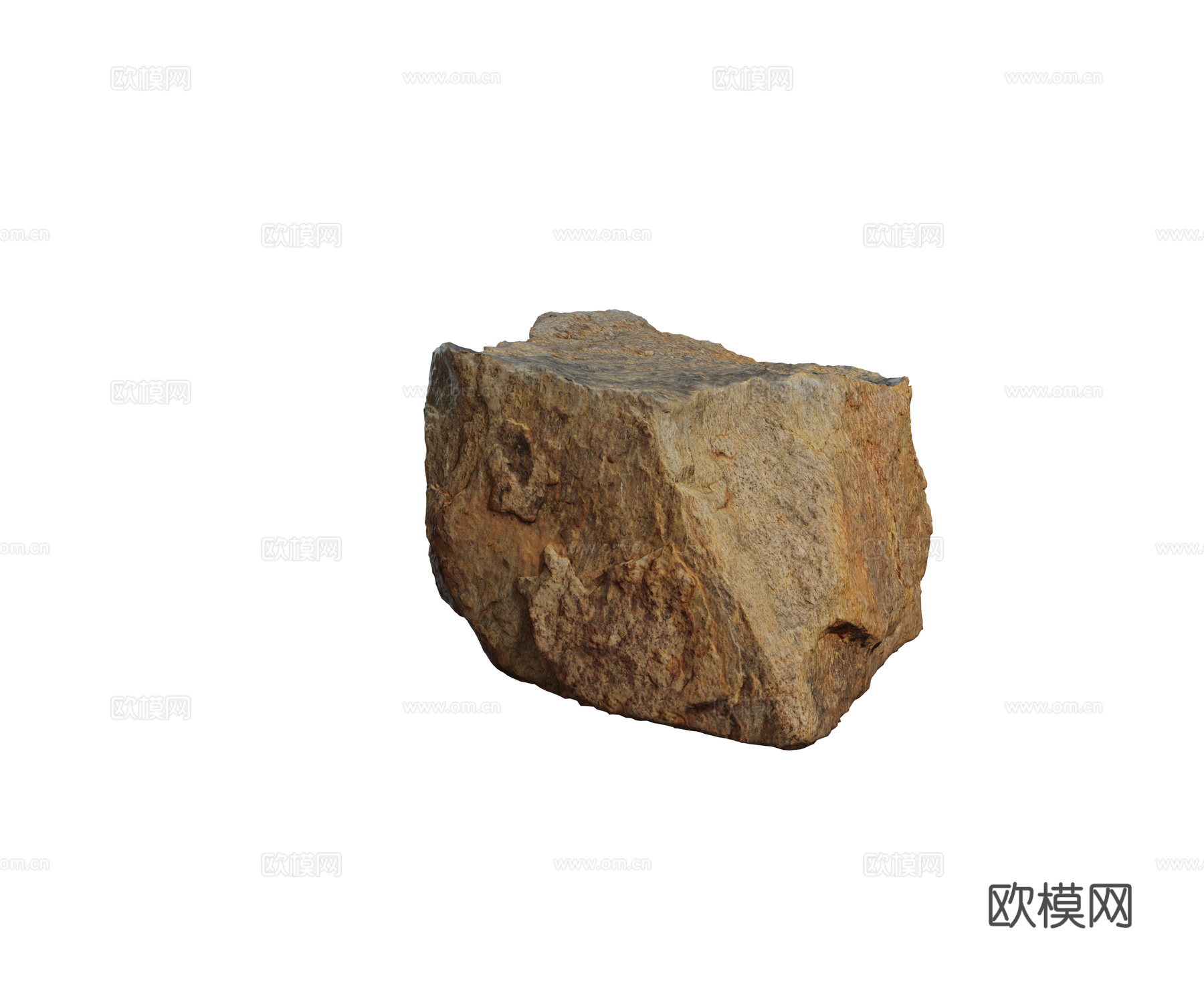现代石块 山石 造型石 景观石 庭院石 群石 自然风化石头组3d模型