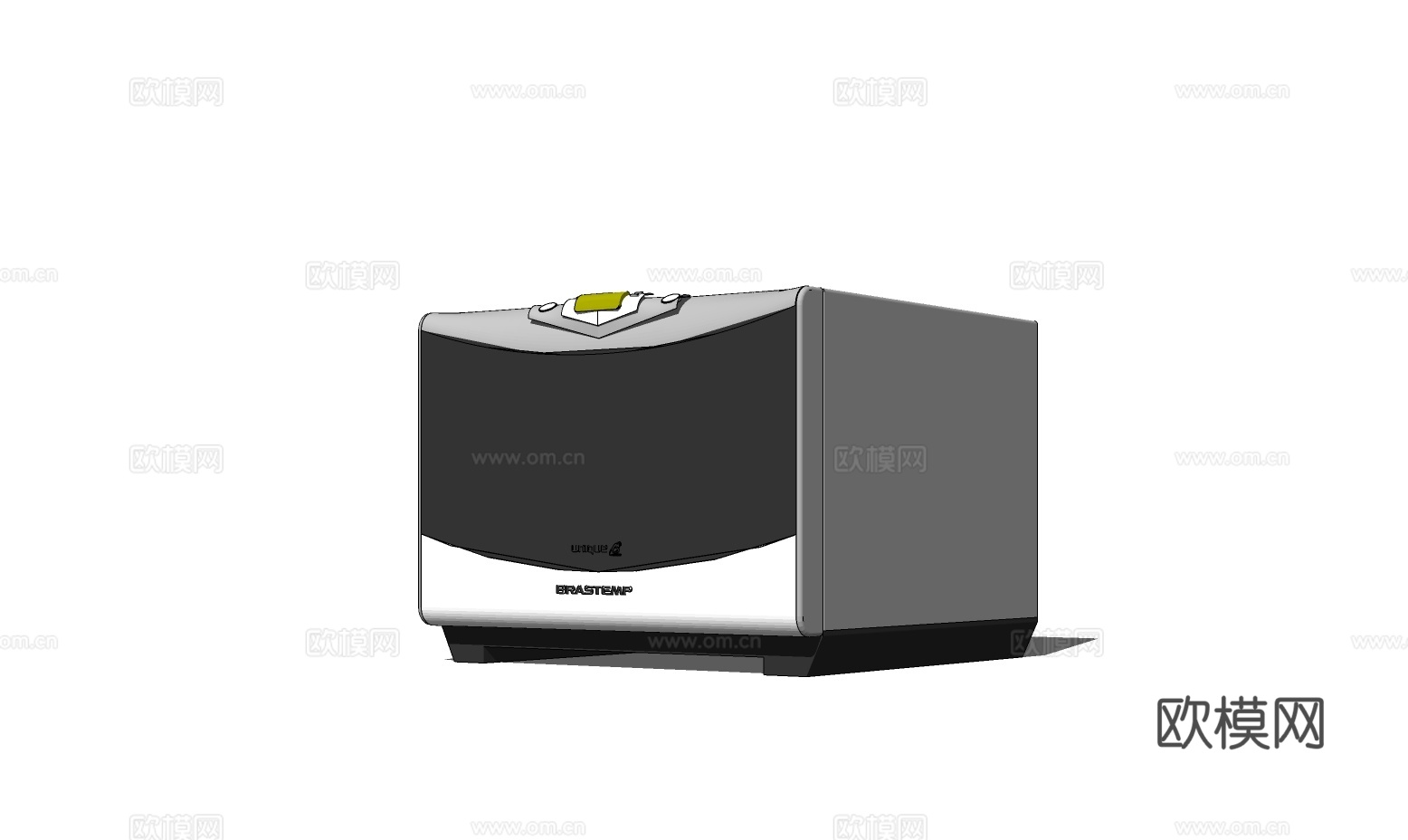 现代微波炉免费su模型下载