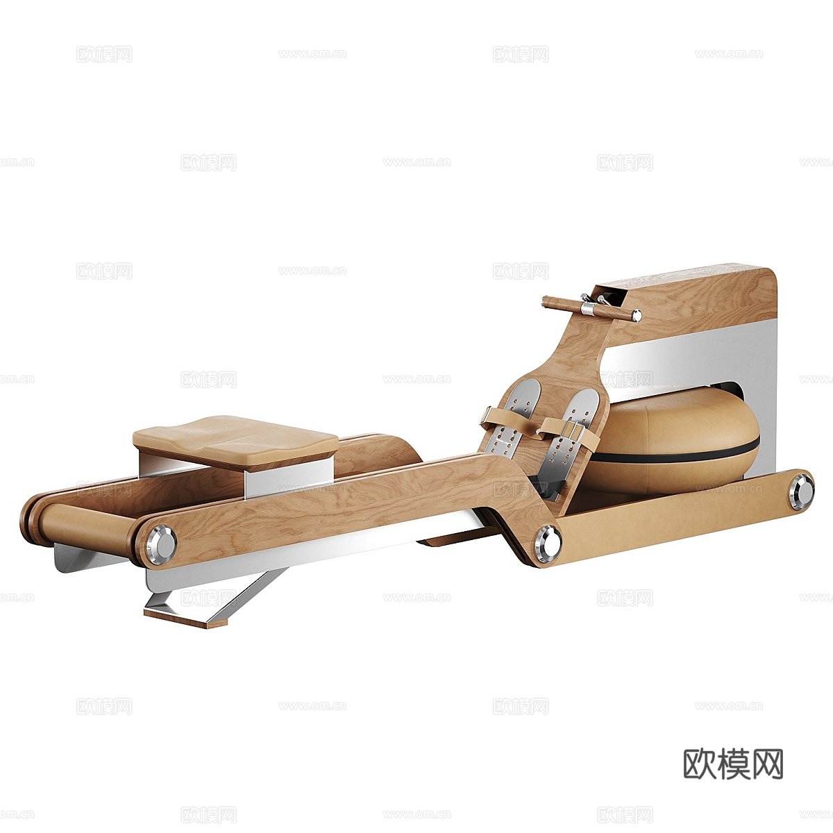 现代意式健身器材 测力计3d模型
