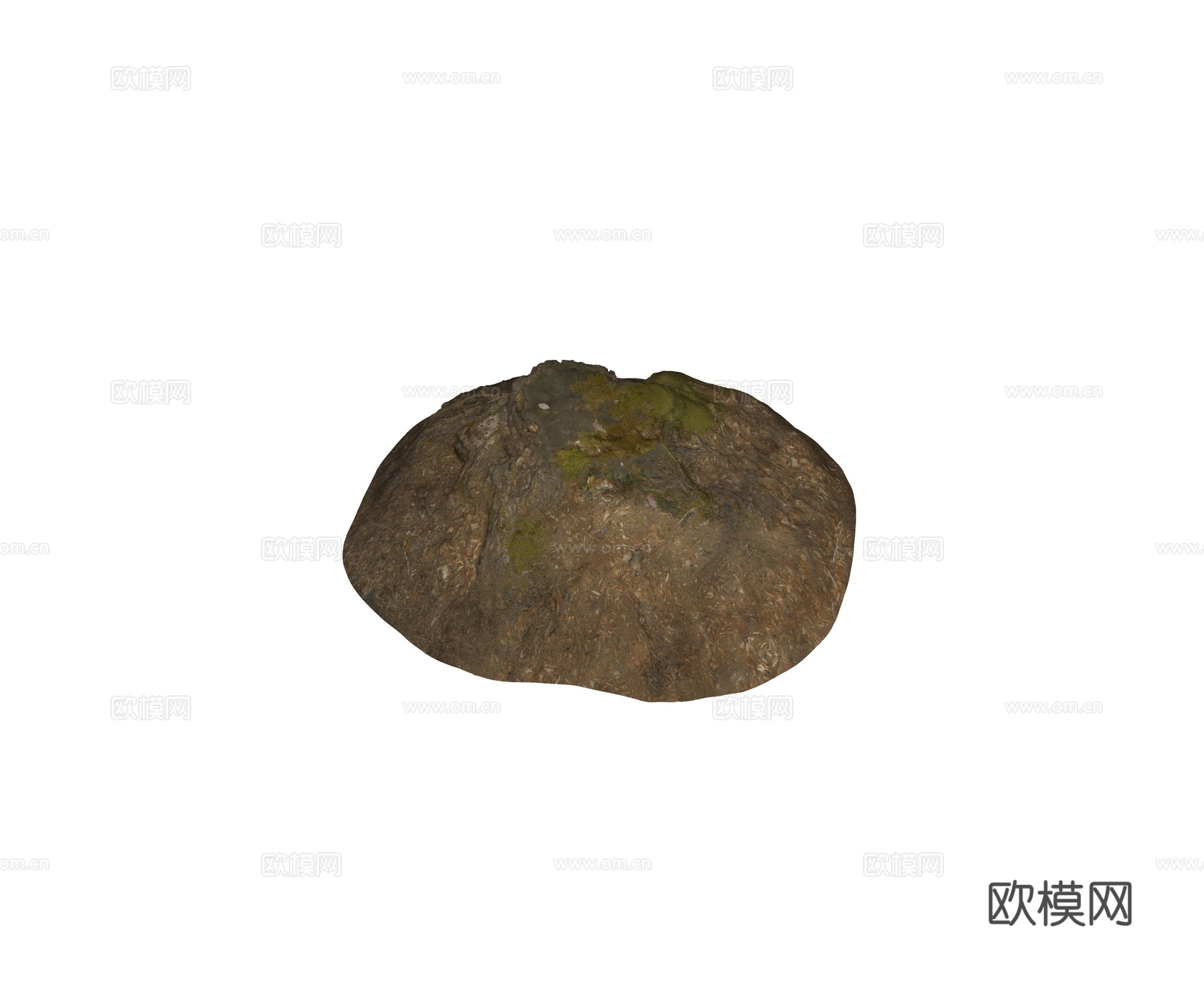 现代树木枯干 干木头 枯木 烂木头 树根su模型