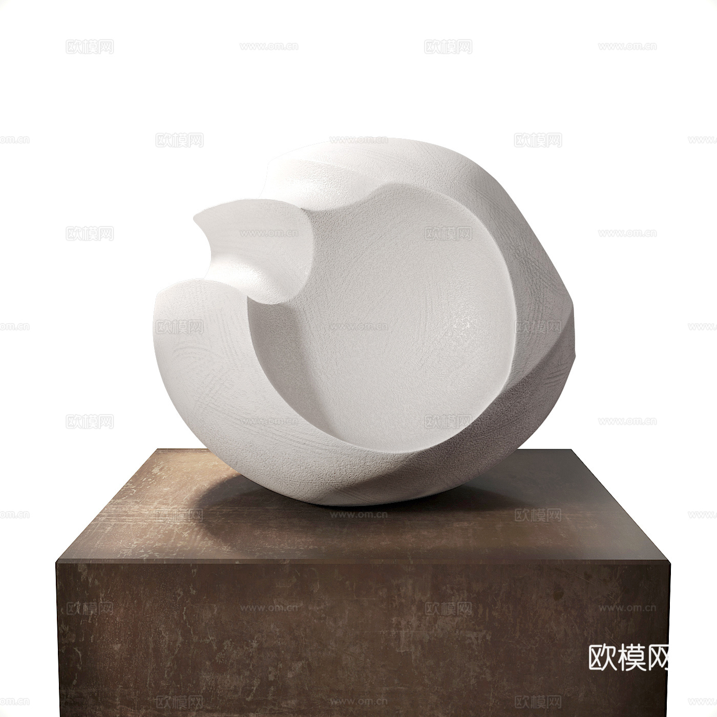现代意式艺术雕塑摆件3d模型