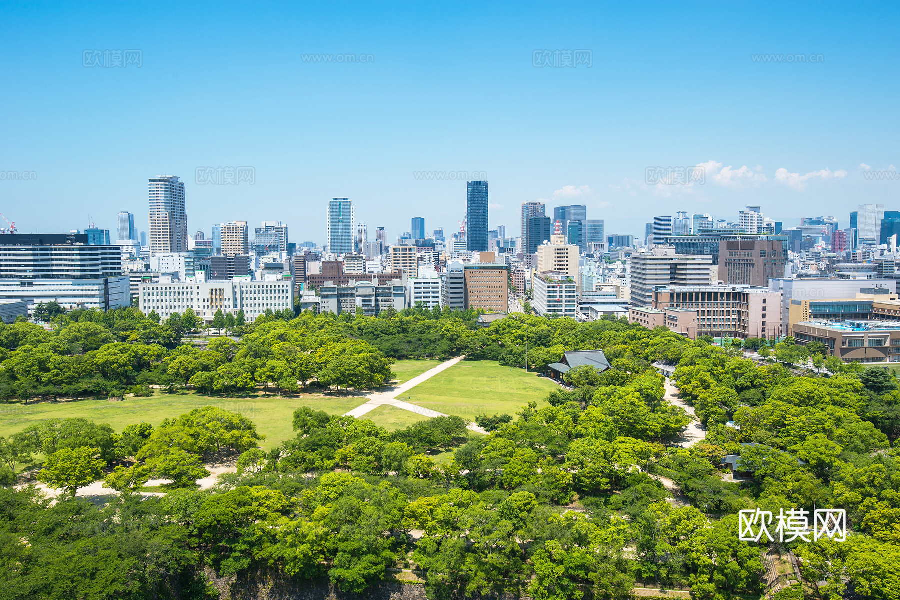 白天小区外景 城市外景  都市外景  窗外景 外景贴图