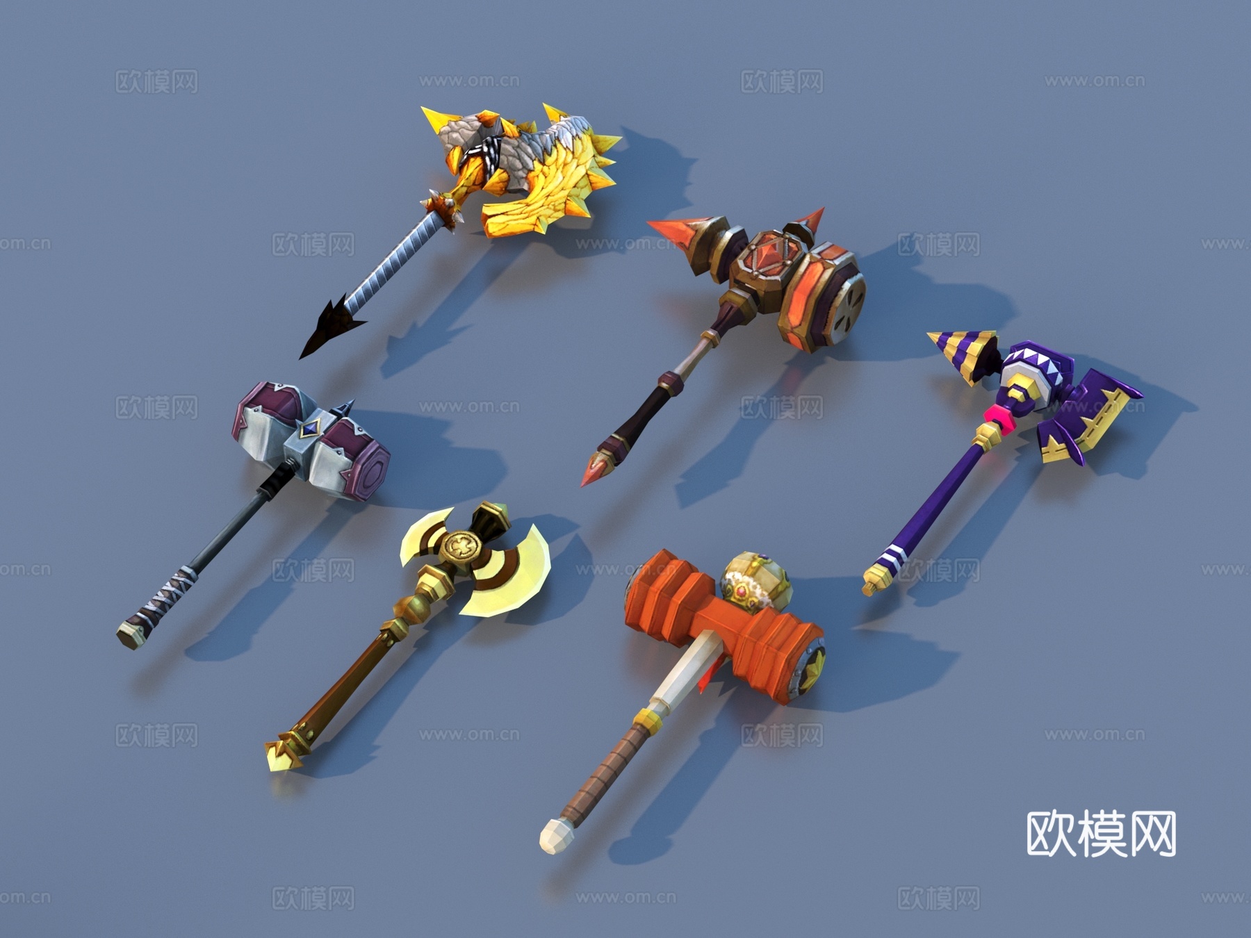 武器 兵器 游戏道具3d模型