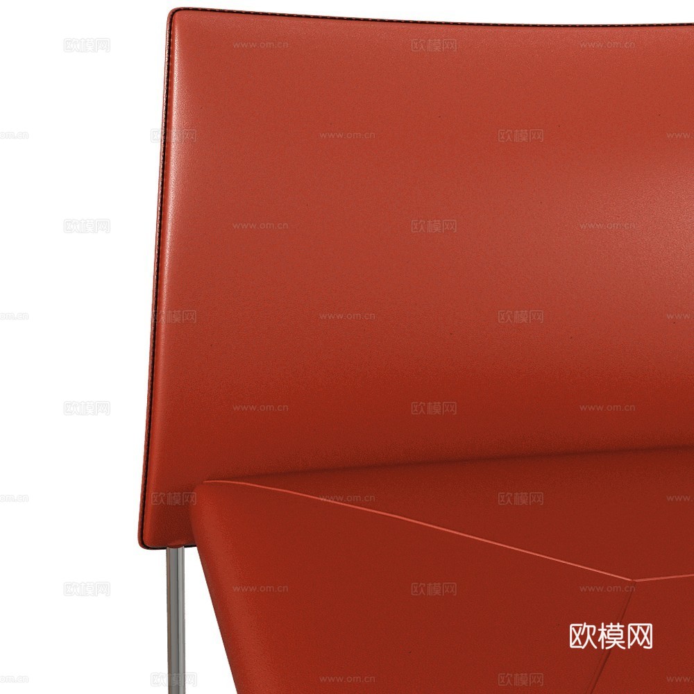Pellizzoni 现代吧椅 极简吧椅 皮革吧椅 金属吧椅su模型