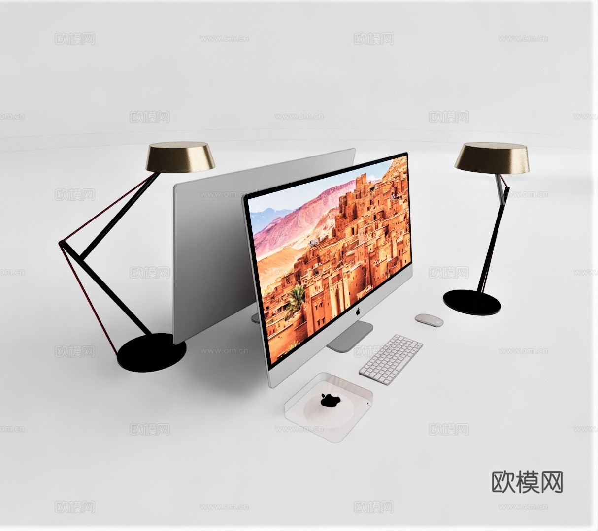 现代苹果电脑su模型下载