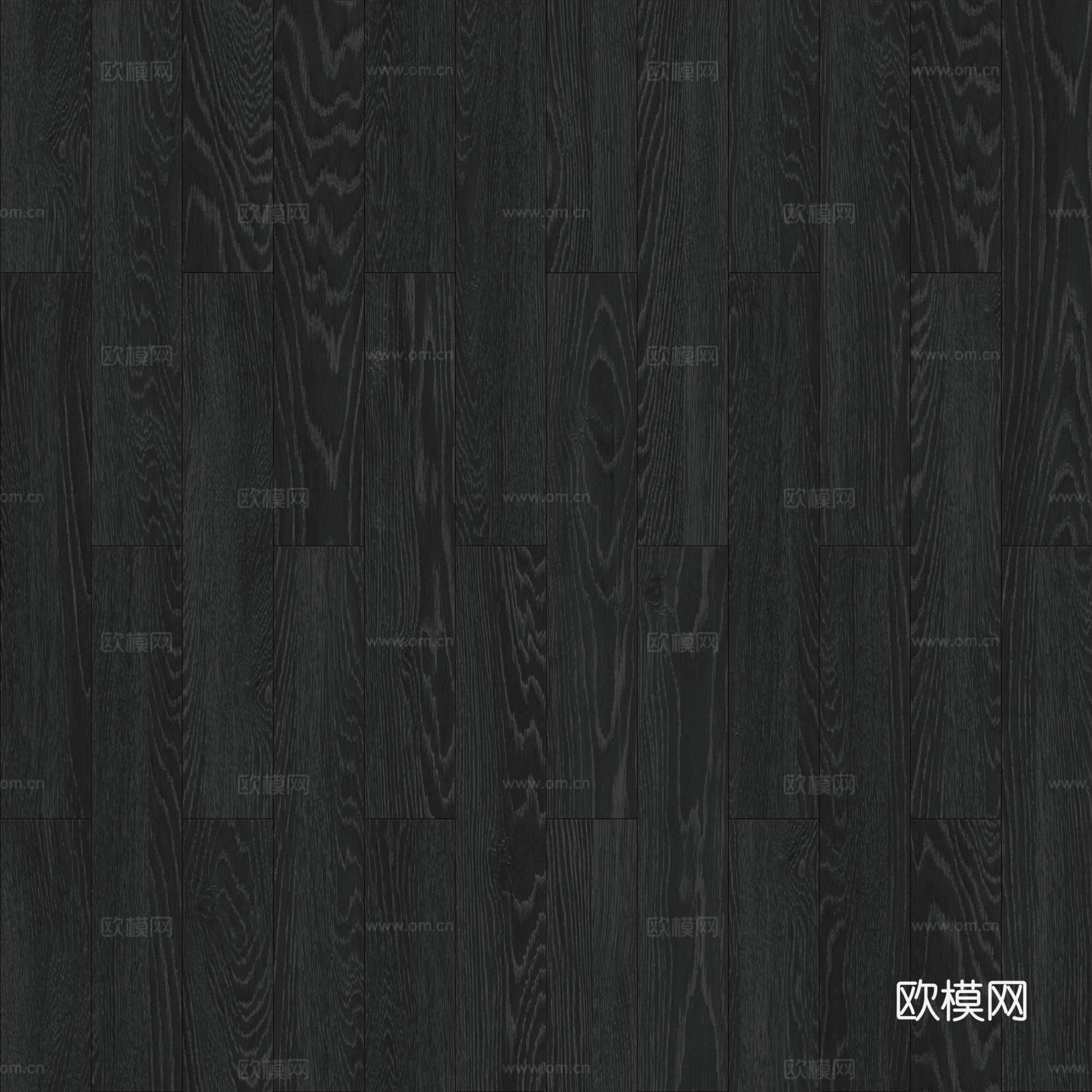 黑色木地板工字铺贴木地板