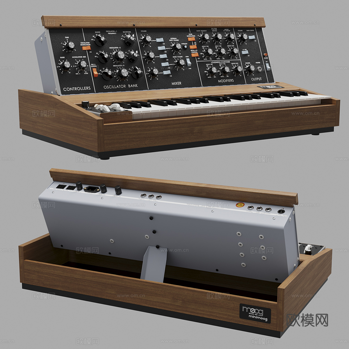 合成器3d模型