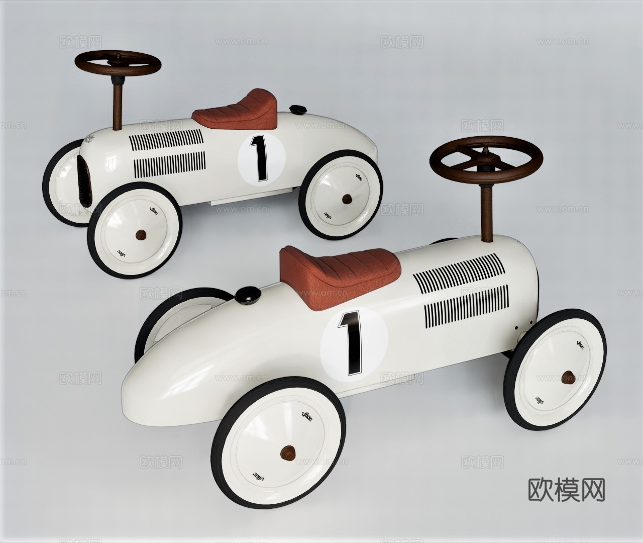 现代儿童玩具汽车su模型下载