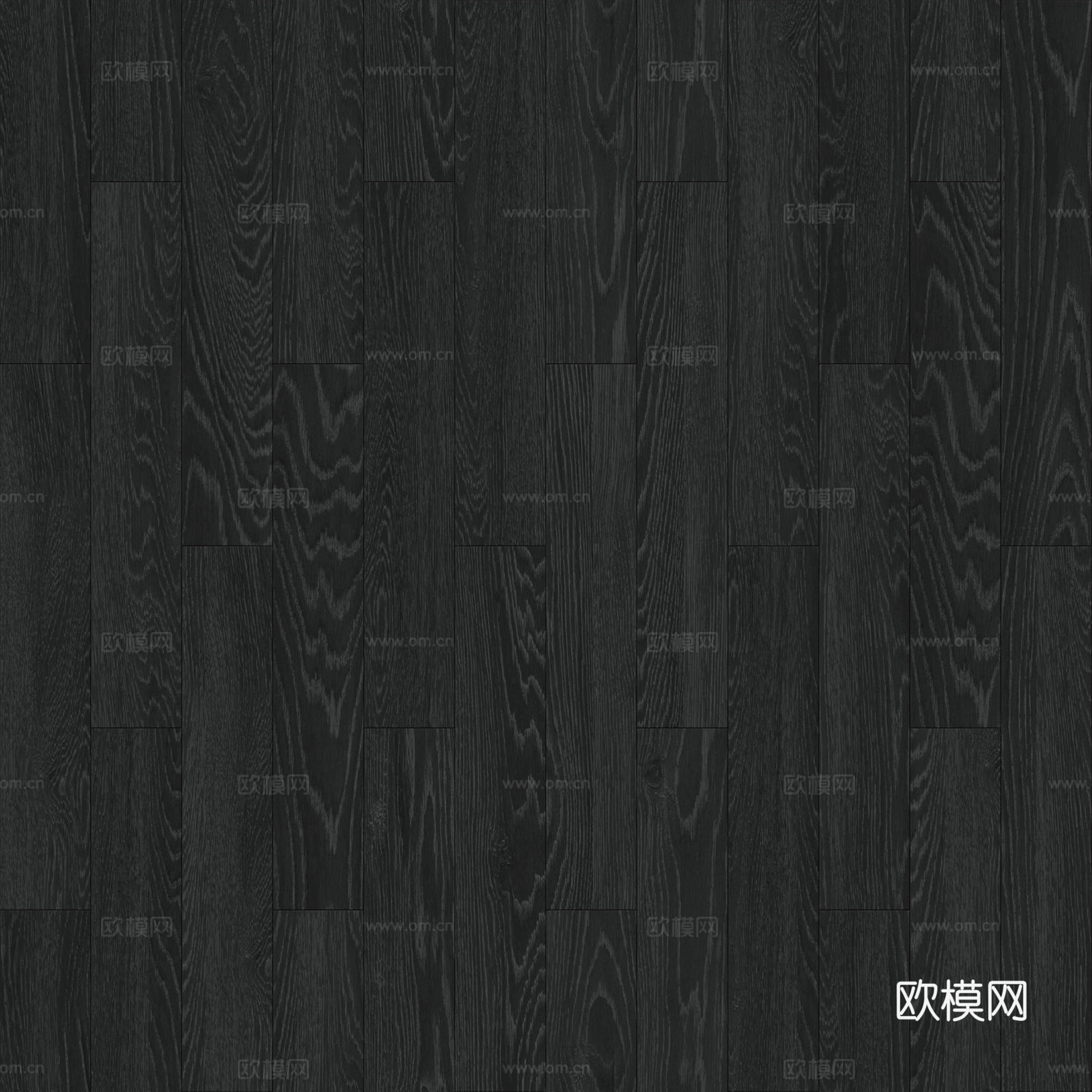 黑色木地板工字铺贴木地板
