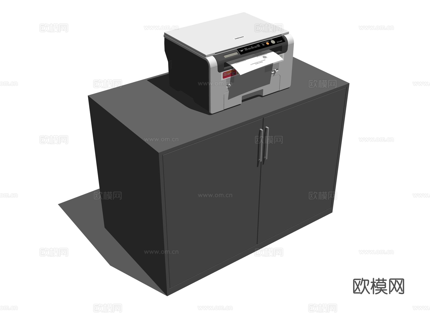 现代打印机su模型下载
