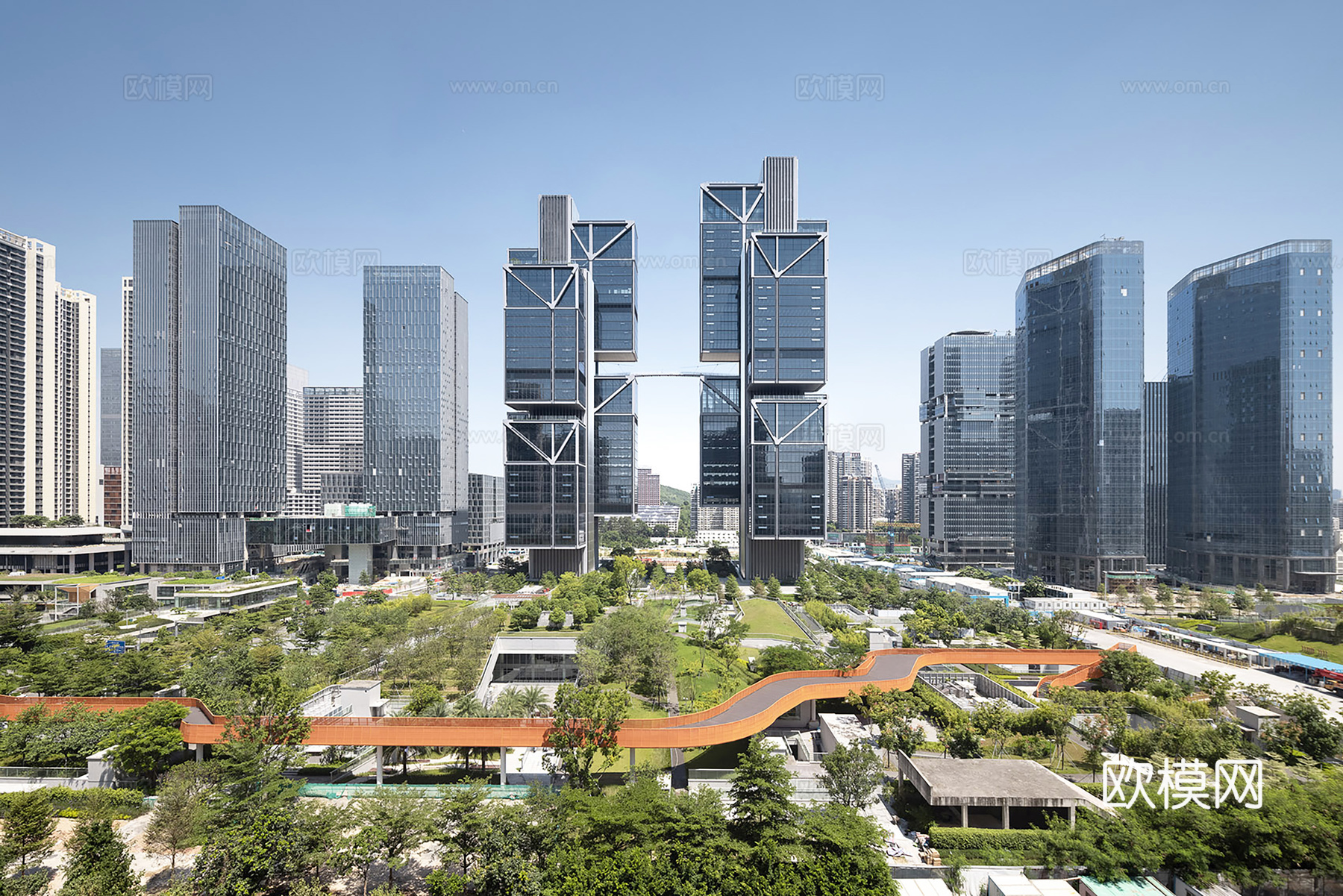 白天小区外景 城市外景 都市外景 外景贴图