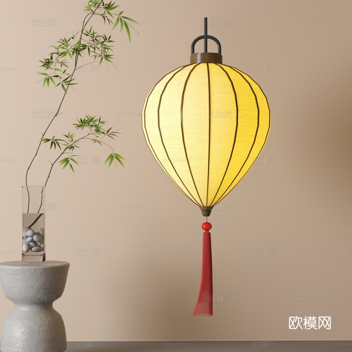 灯笼su模型