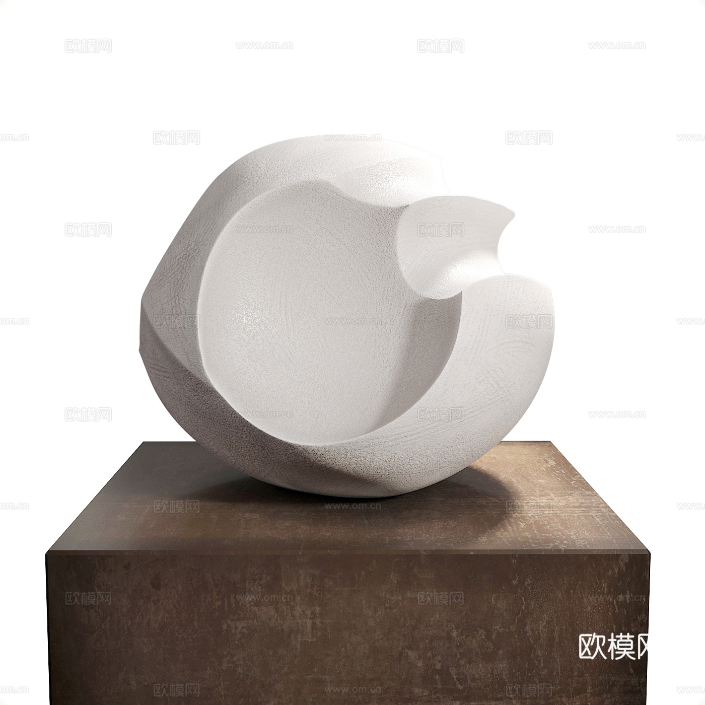 现代意式艺术雕塑摆件3d模型