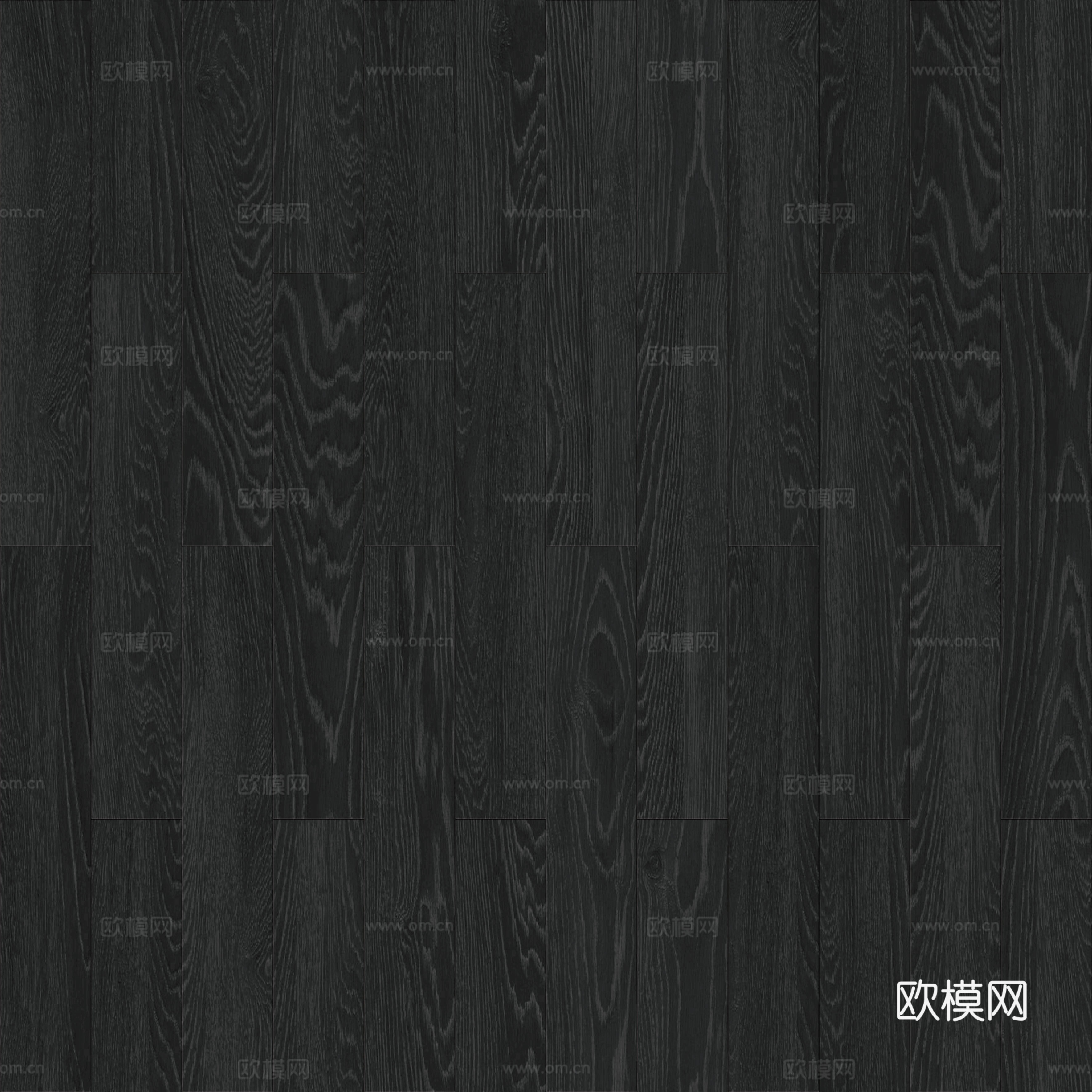 黑色木地板工字铺贴木地板