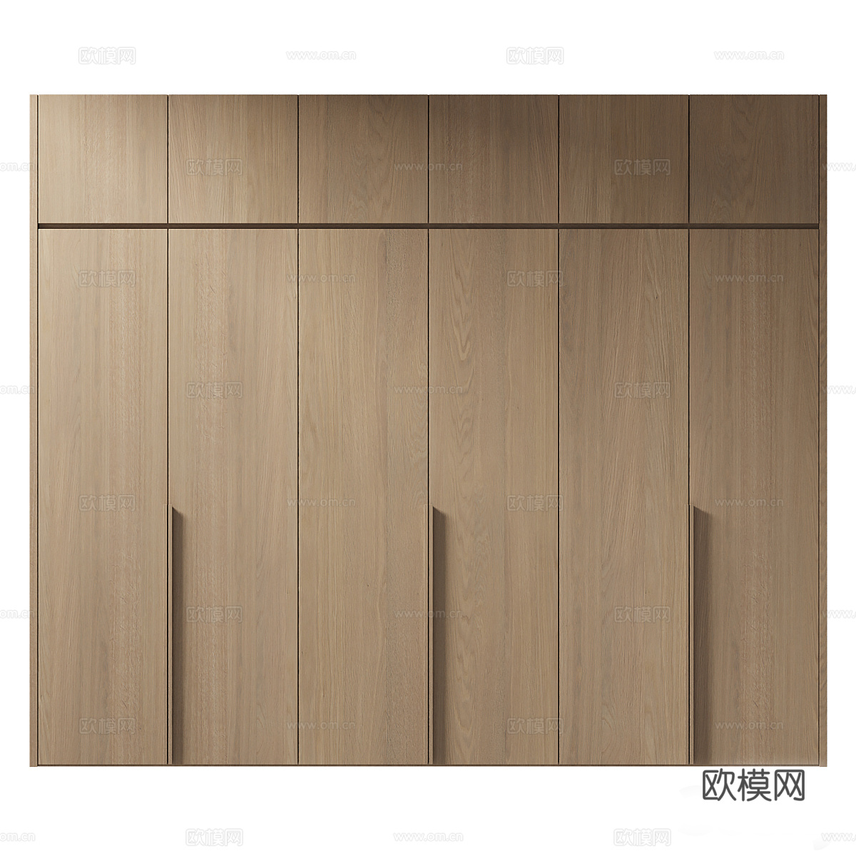 现代衣柜 衣柜 实木柜3d模型
