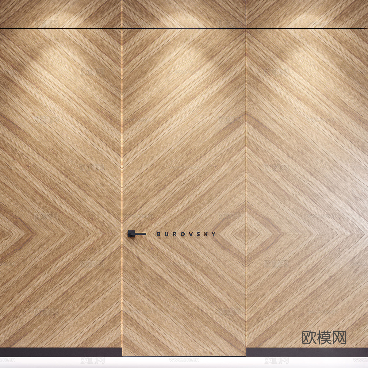 平开门3d模型