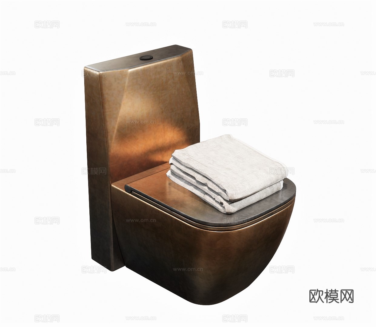现代马桶落地式马桶su模型下载