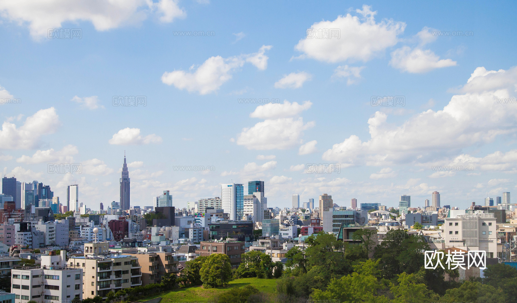 城市天空贴图