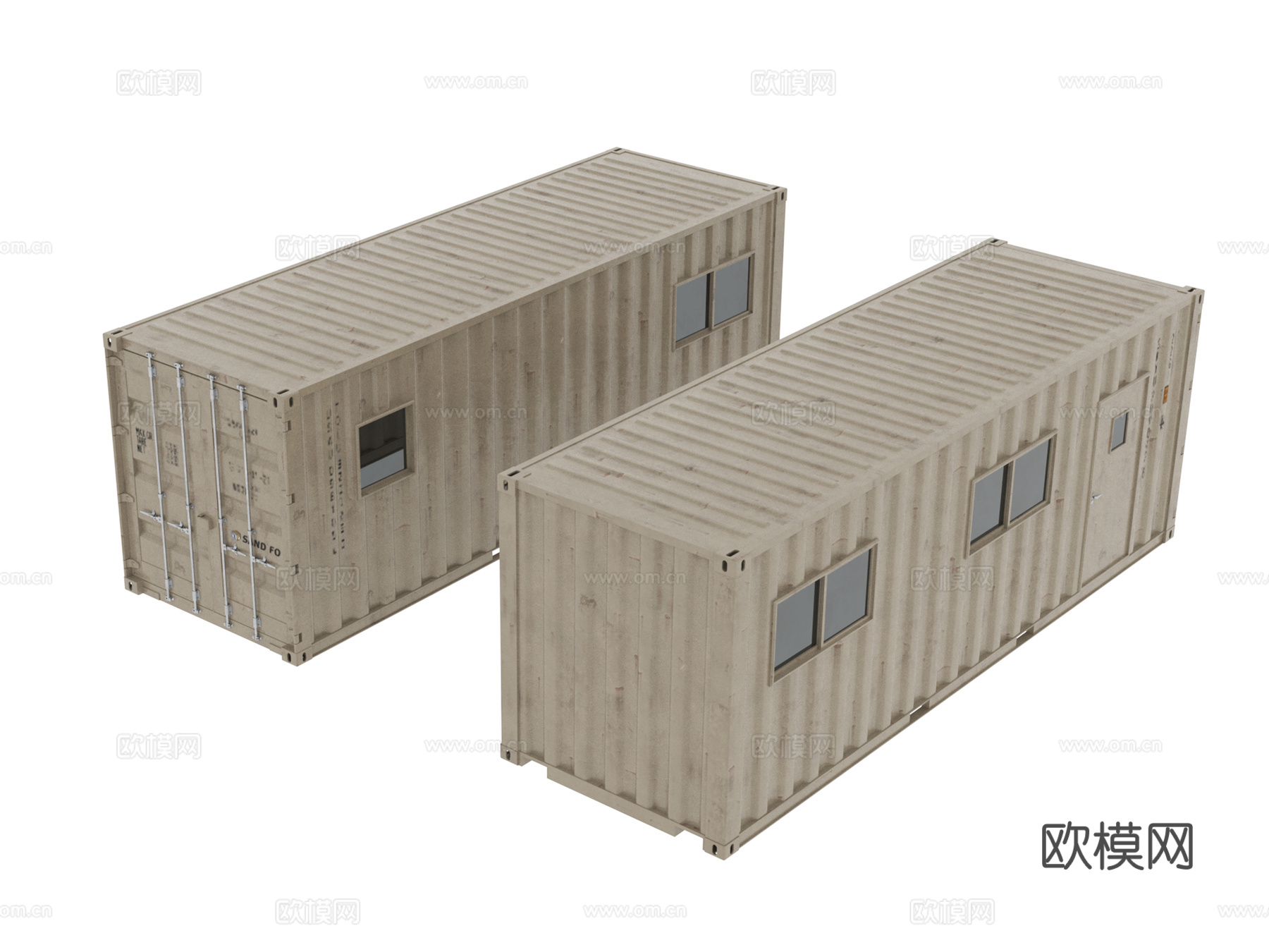 器材 集装箱3d模型
