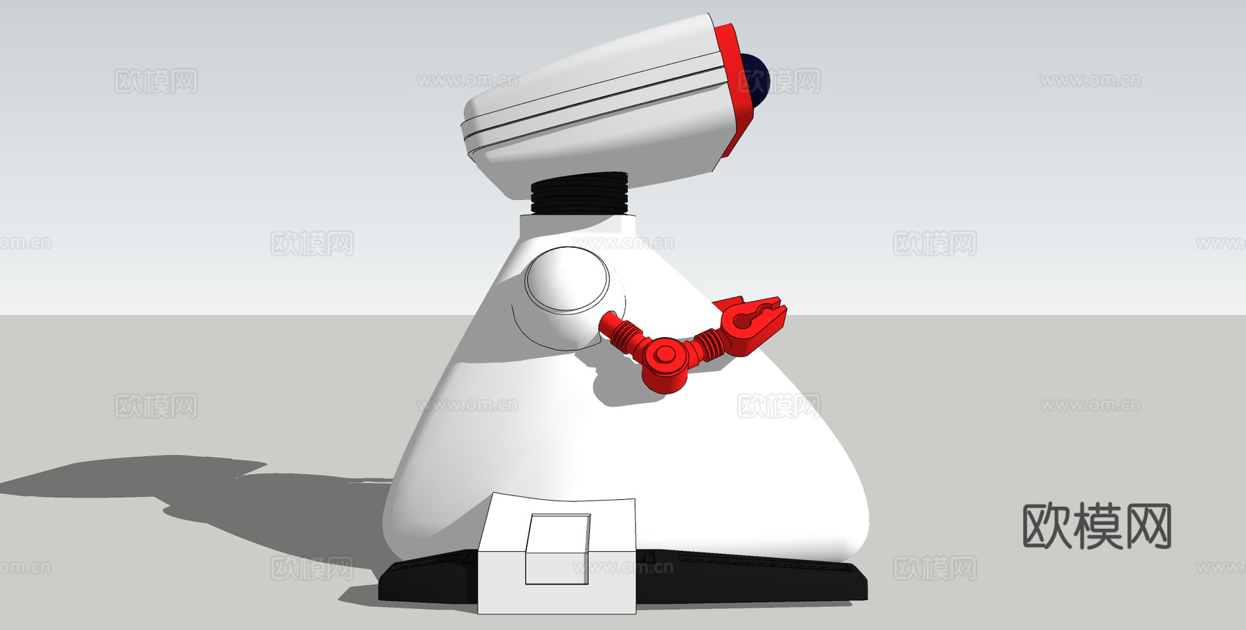 玩具机器人su模型下载