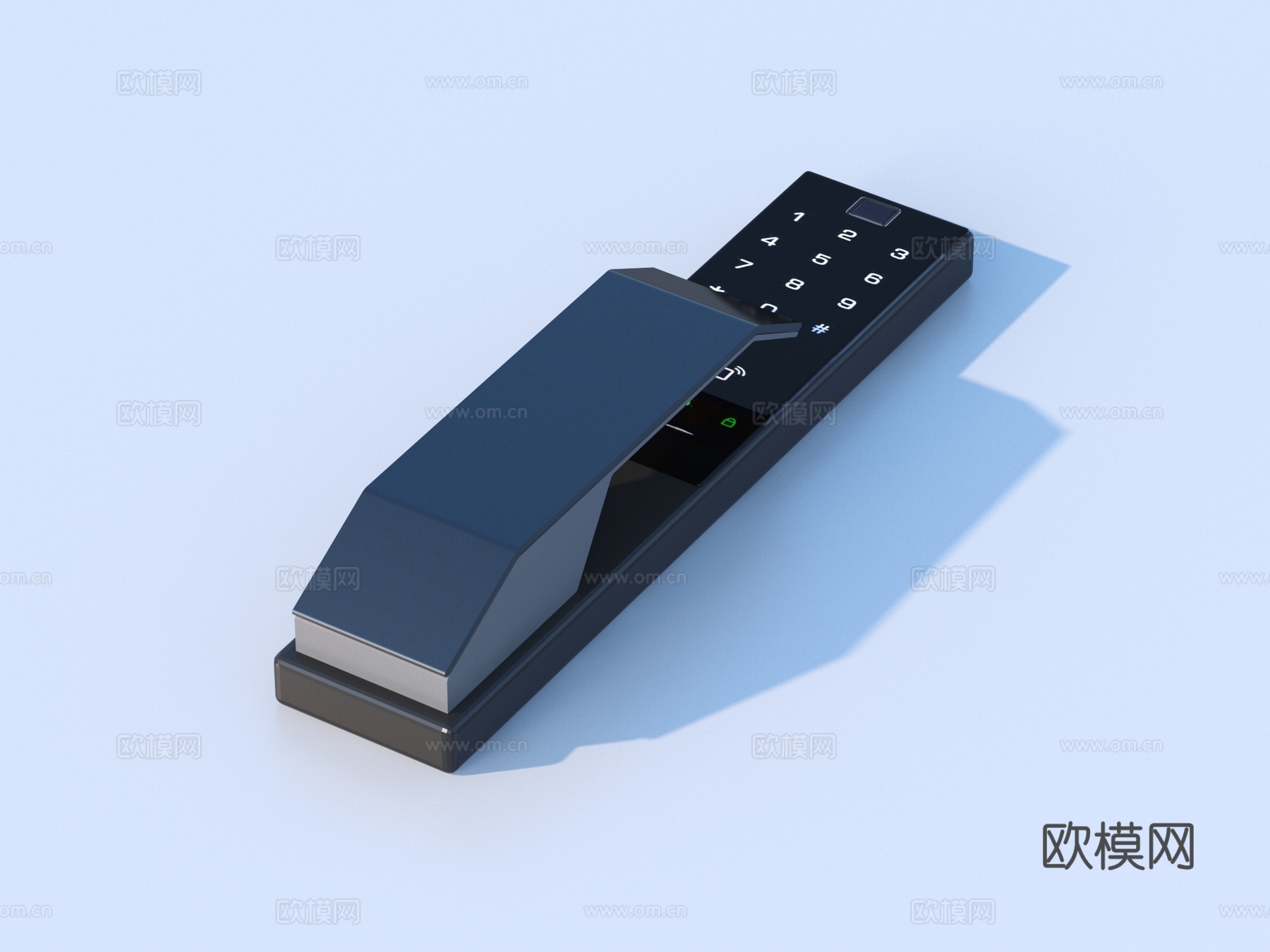 智能锁 指纹锁 密码锁3d模型