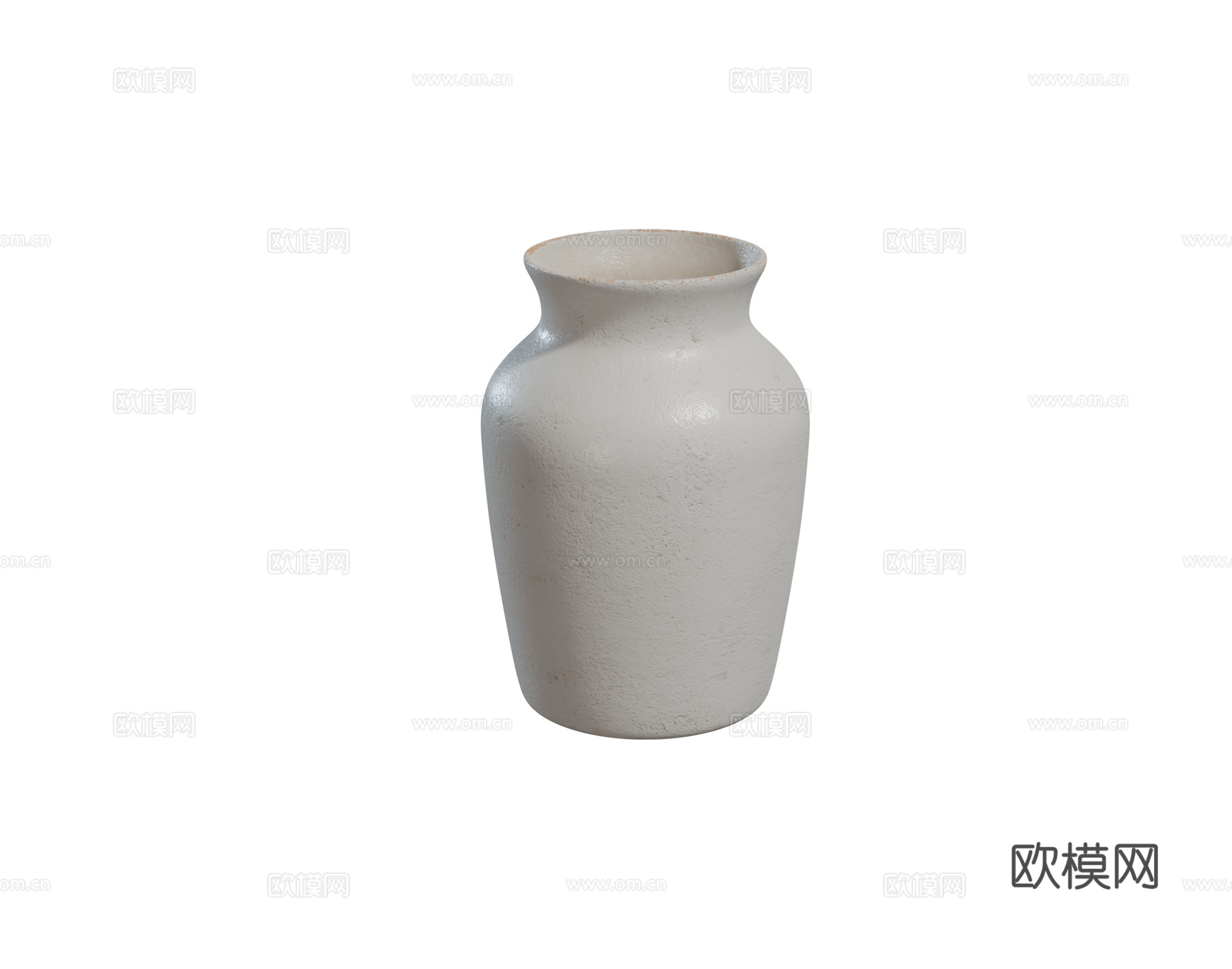 现代陶瓷花瓶 室内桌面 饰品摆件组合3d模型