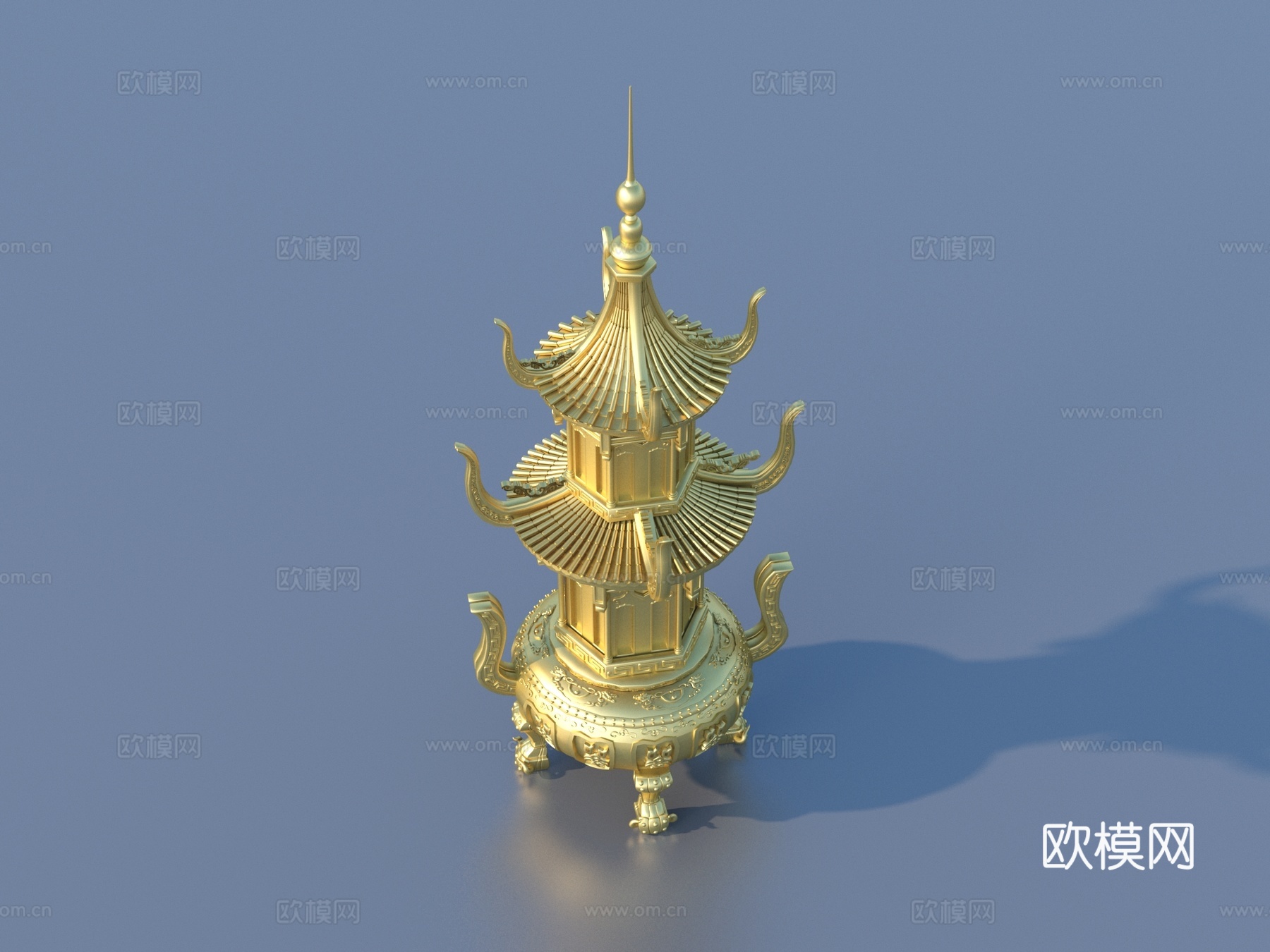 鼎 金鼎 古董 文物 艺术品3d模型