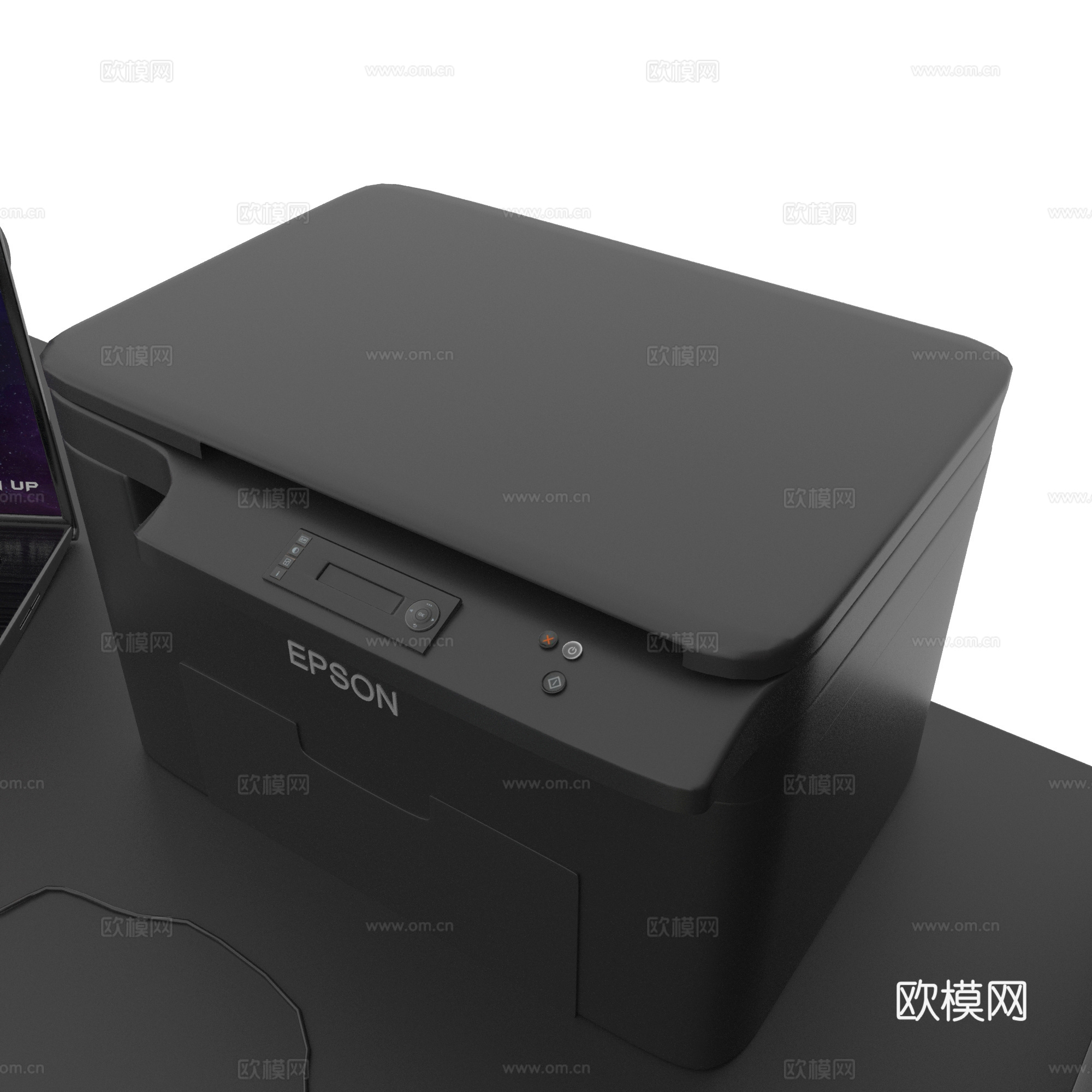 现代电脑桌椅 电竞桌椅 电竞房3d模型