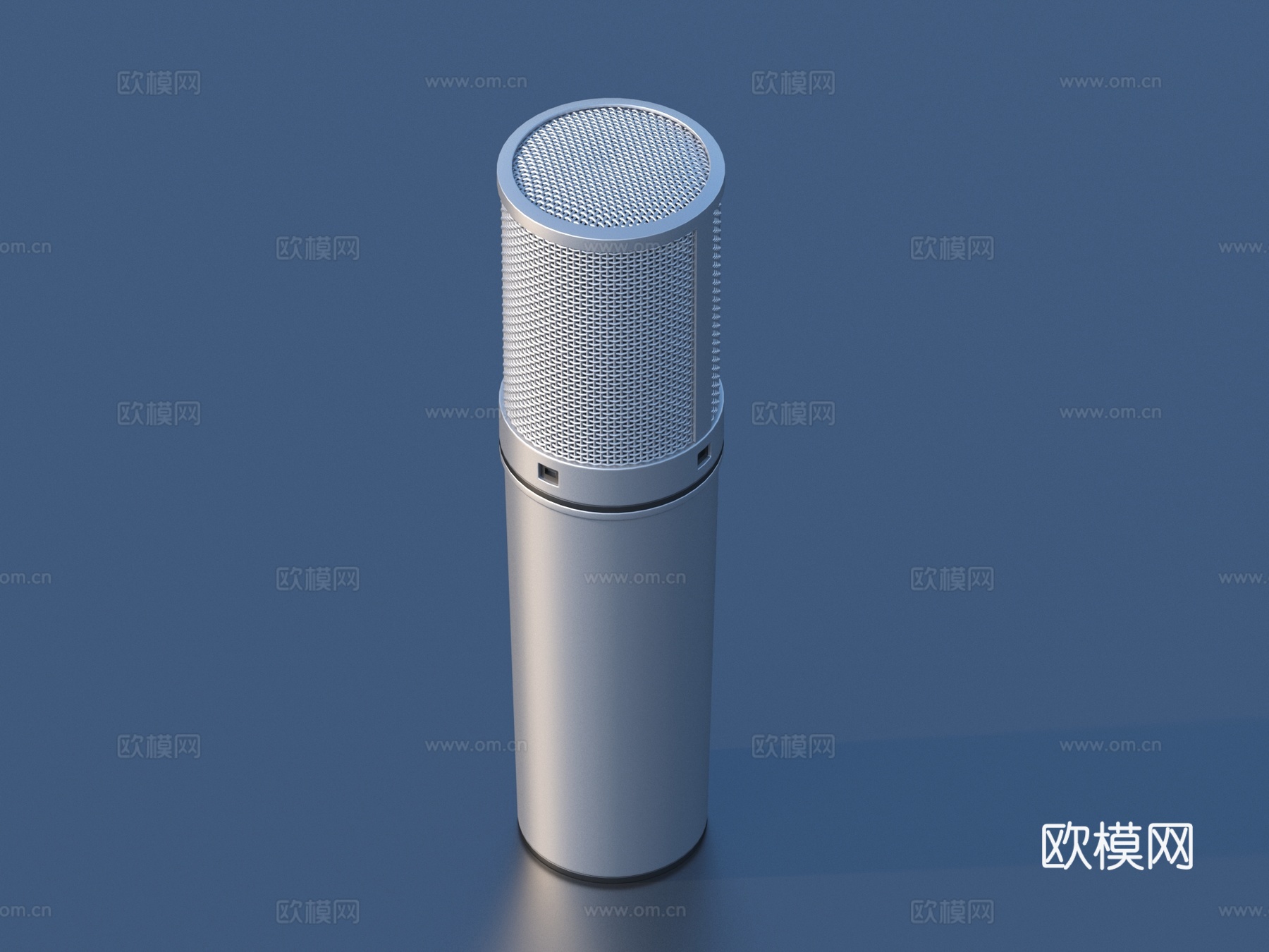 麦克风 话筒 扬声器 录音话筒su模型