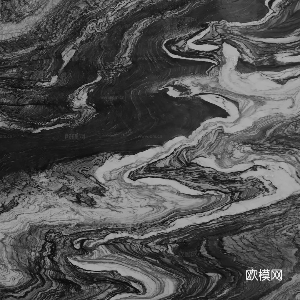 山水纹大理石