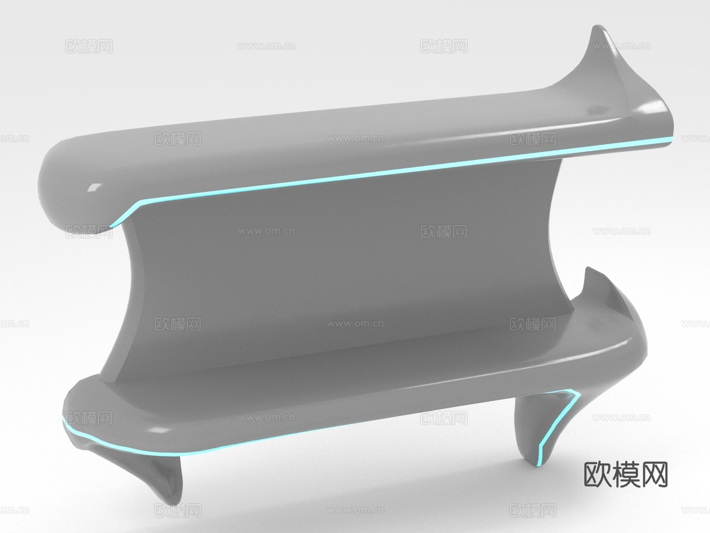 置物架 展示架 落地架 装饰架 书架3d模型
