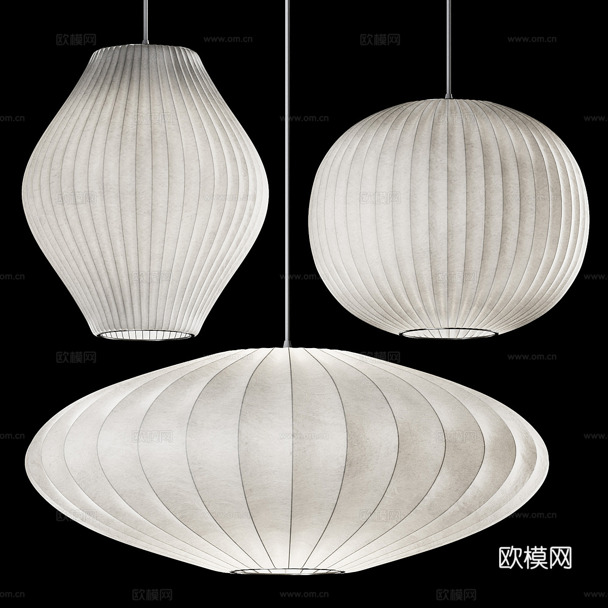 吊灯3d模型下载